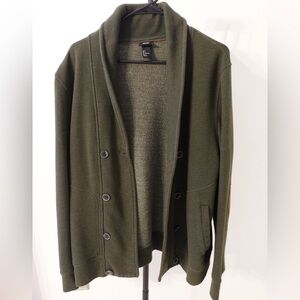 H&M Khaki Green Knit Sweater